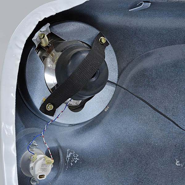 FIAT 1st generation 500 front panel object (lights on)