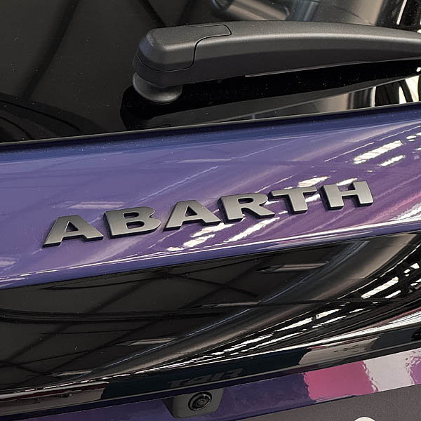 ABARTH Genuine 500e/600e Rear Logo Emblem