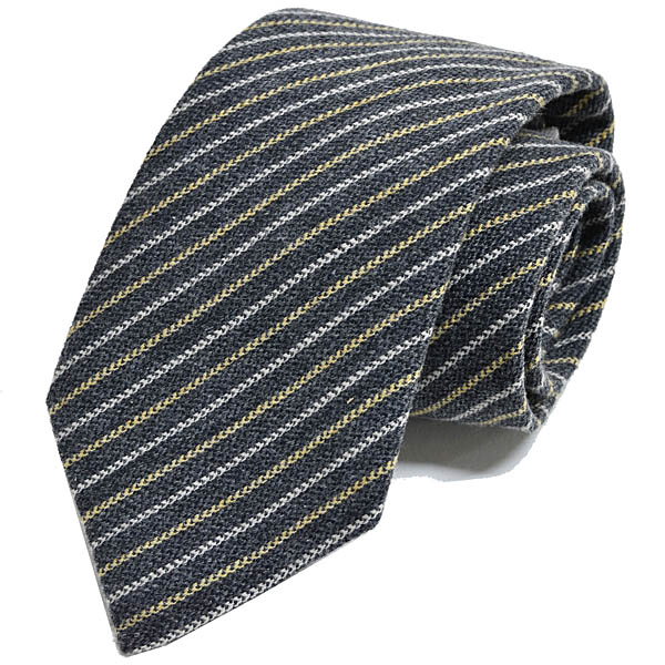 Ferrari純正カシミヤネクタイ(ストライプ)