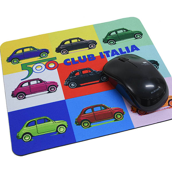 FIAT 500 Club Italiaオフィシャルマウスパッド