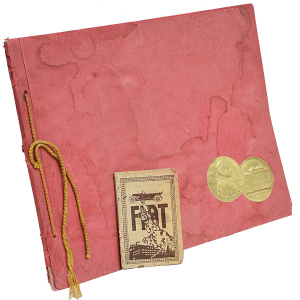 FIAT Papal Car Donation Memorial Book & FIAT 5**N User Manual 1929