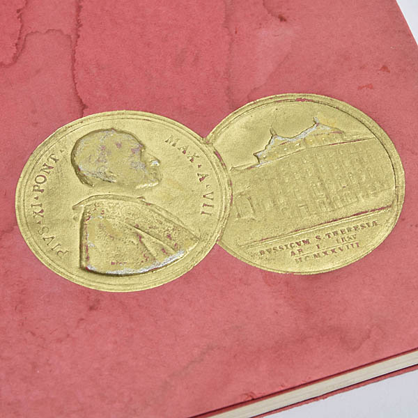 FIAT Papal Car Donation Memorial Book & FIAT 5**N User Manual 1929