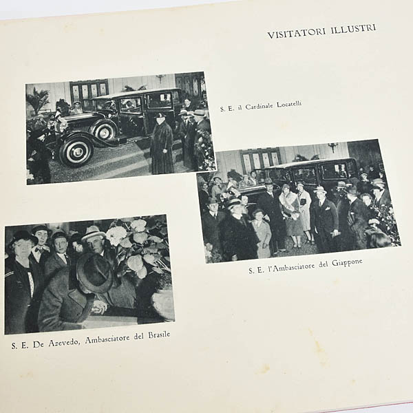 FIAT Papal Car Donation Memorial Book & FIAT 5**N User Manual 1929