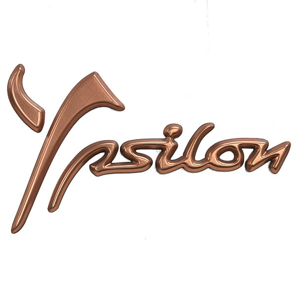 LANCIA純正Ypsilon 3用ロゴエンブレム (Black and Noir)