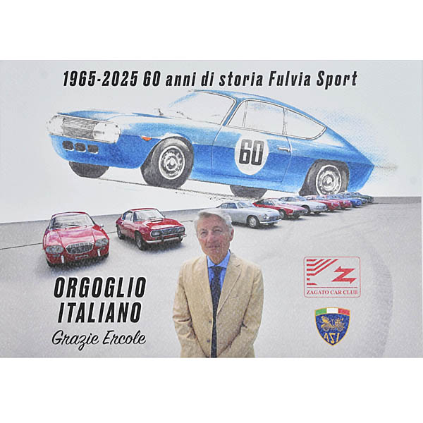 ZAGATO CAR CLUB Lithograph