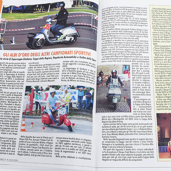 Vespa Club ITALIA2025 N.3
