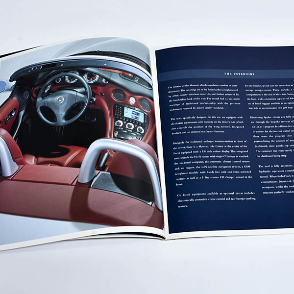 Maserati Spyder Brochure