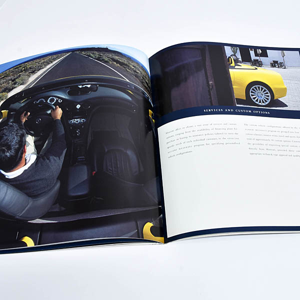 Maserati Spyder Brochure