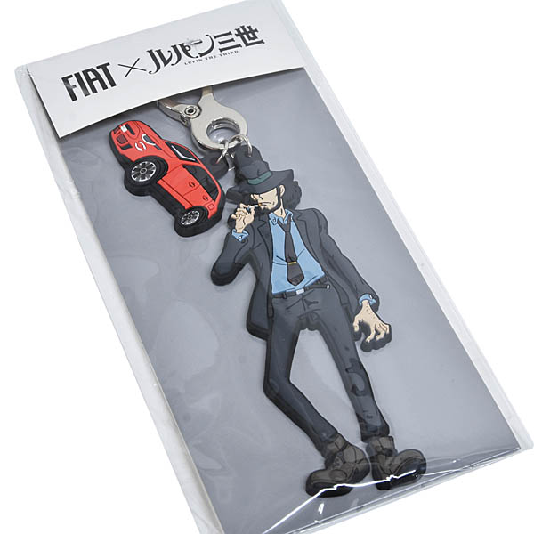 FIAT Official 500 LUPIN THE THIRD Keyring -Jigen-