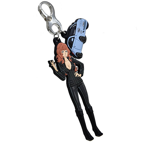 FIAT Official 500 LUPIN THE THIRD Keyring-Fujiko-