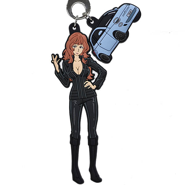 FIAT Official 500 LUPIN THE THIRD Keyring-Fujiko-