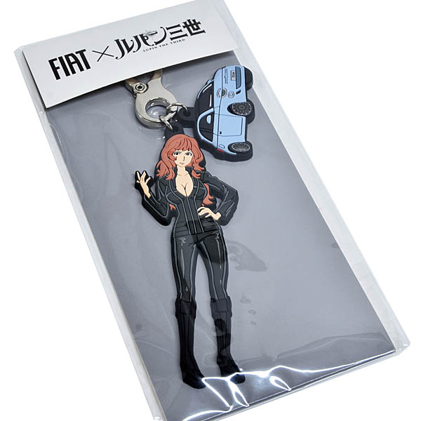 FIAT Official 500 LUPIN THE THIRD Keyring-Fujiko-