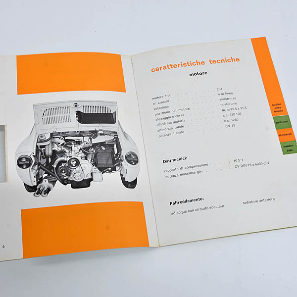 FIAT ABARTH 1300 User Manual 1967