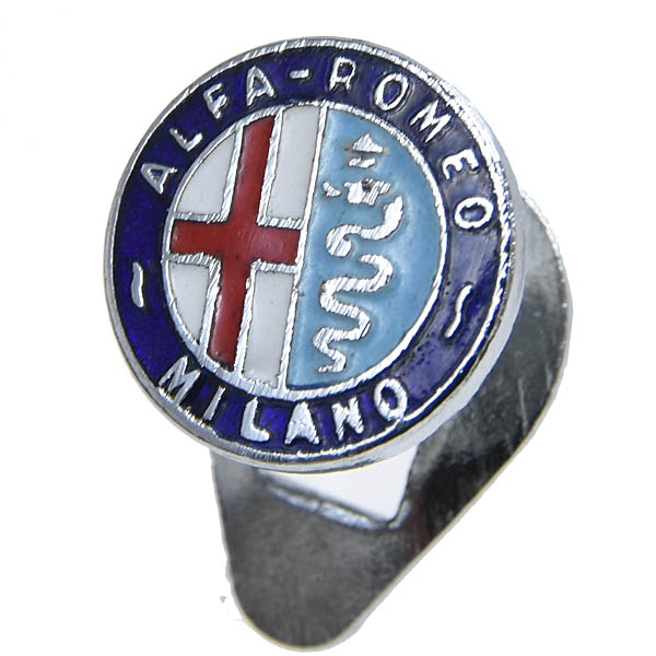 Alfa Romeo vintage Lapel Pin (Silver)