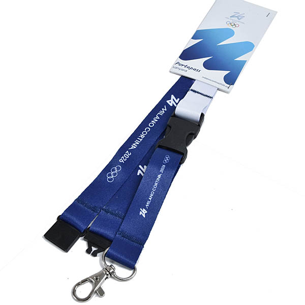 Milano Cortina 2026 Olympic Official Neck Strap (COLOR)