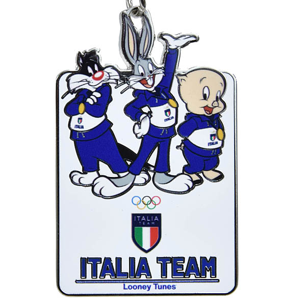 Milano Cortina 2026 Olympic Official ITALIA TEAM Key Ring (LOONEY TUNES)