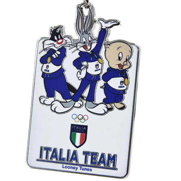 Milano Cortina 2026 Olympic Official ITALIA TEAM Key Ring (LOONEY TUNES)