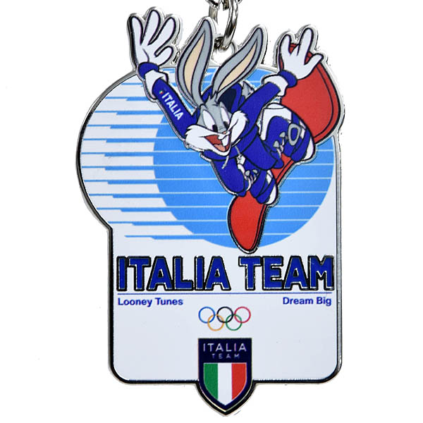 Milano Cortina 2026 Olympic Official ITALIA TEAM Keyring (SNOWBOARDER)