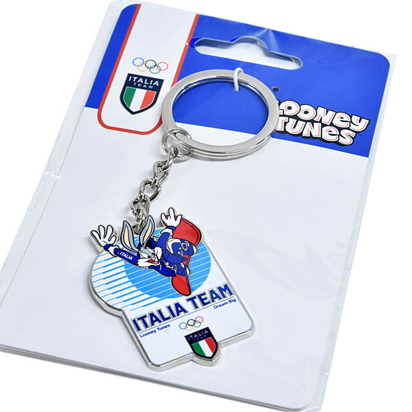Milano Cortina 2026 Olympic Official ITALIA TEAM Keyring (SNOWBOARDER)