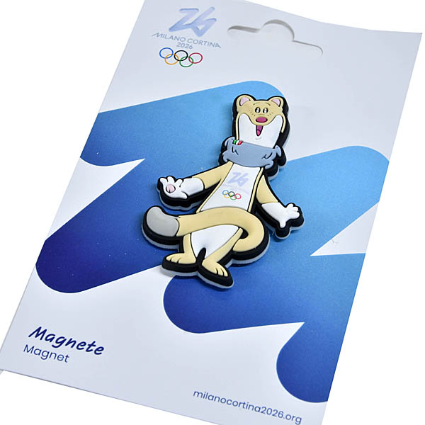 Milano Cortina 2026 Olympic Official TINA Magnet (PVC)