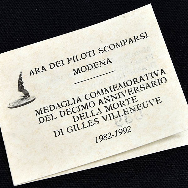 Scuderia Ferrari Gilles Villeneuve�׸�10��ǯ��ǰ����С������