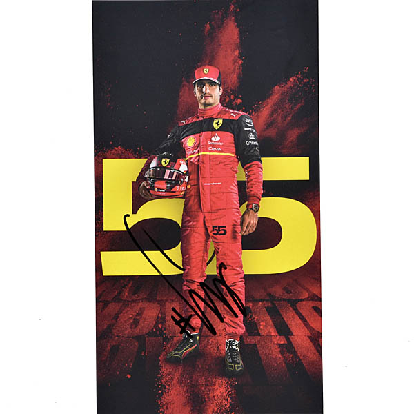 Scuderia Ferrari 2022 Drivers Card Set (Signed by Leclerc and Sainz)