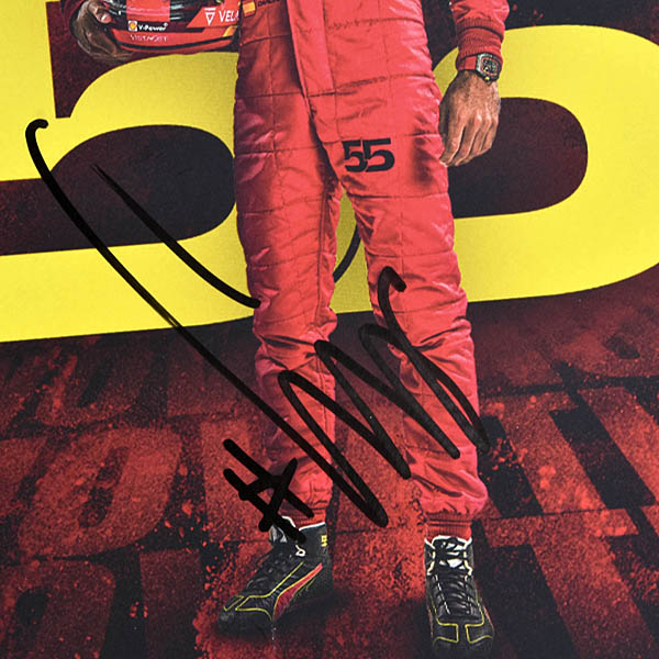 Scuderia Ferrari 2022 Drivers Card Set (Signed by Leclerc and Sainz)