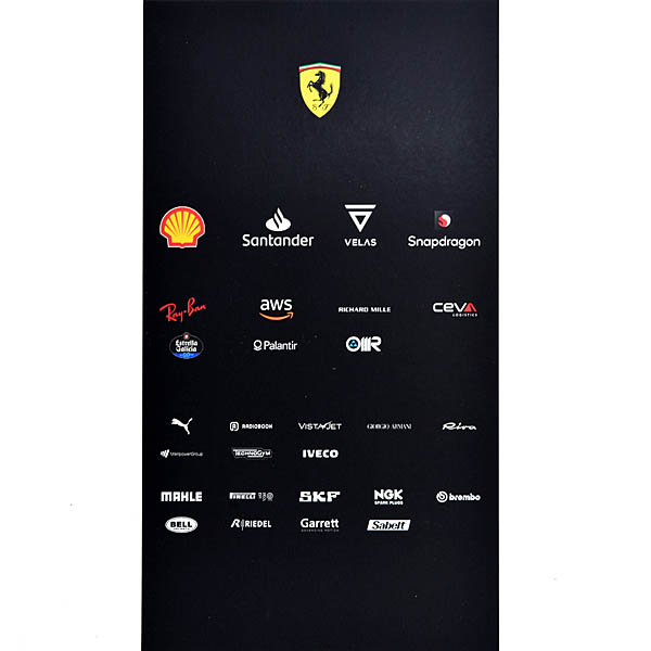 Scuderia Ferrari 2022 Drivers Card Set (Signed by Leclerc and Sainz)