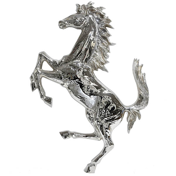 Cavallino object for the wall of Ferrari headquarters (nickel chrome)