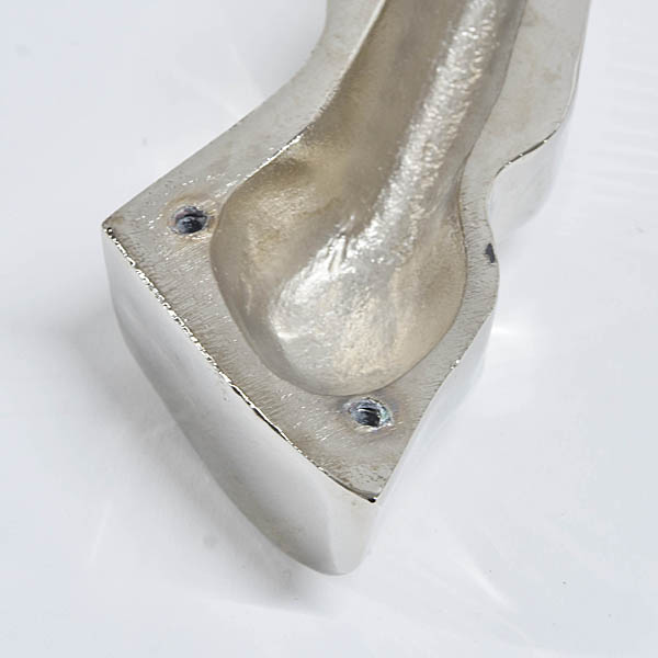 Cavallino object for the wall of Ferrari headquarters (nickel chrome)