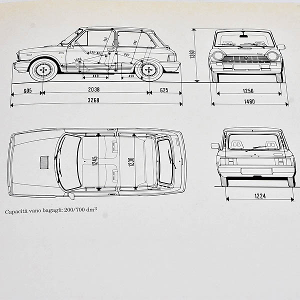 LANCIA NUOVA A112 JUNIOR ELITE LX ABARTH�ץ쥹���å�