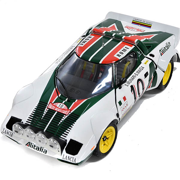 1/18 LANCIA STRATOS HF 1976 Monte Carlo Rally Winner #10 Miniature Model