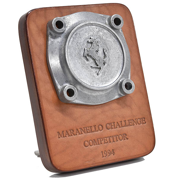 Ferrari Maranello Challenge 1994 Participation Commemorative Crest by Schedoni