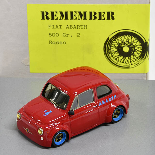 1/43 FIAT ABARTH 500 Gr.2 (Rosso)�ߥ˥��奢��ǥ�