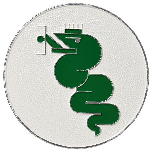 Alfa Romeo (Snake) Round Emblem
