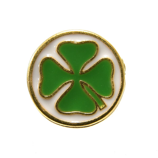 Alfa Romeo (Quadrifoglio) Pin Badge (Green)