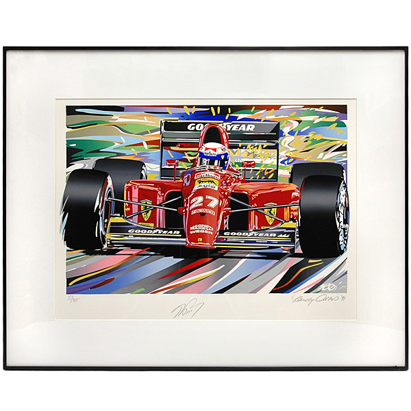 Prost Ferrari リトグラフ by Randy Owens