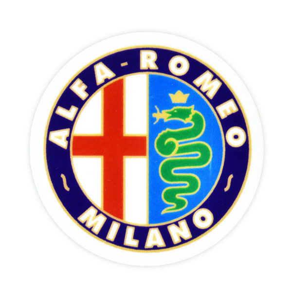 Alfa Romeo Milano Emblem Sticker(diam48)