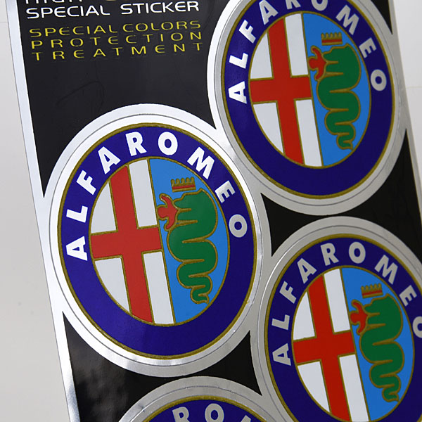 Alfa Romeo Emblem Sticker (4 pcs.)