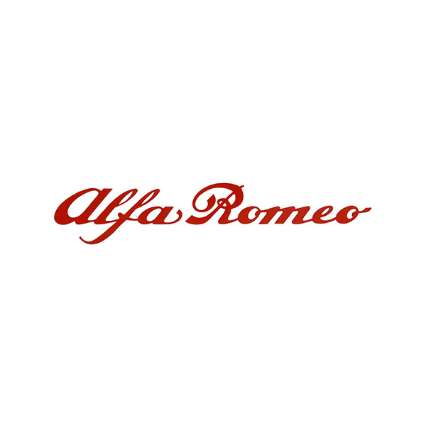 Alfa Romeoロゴステッカー(切り抜きタイプ/100mm)