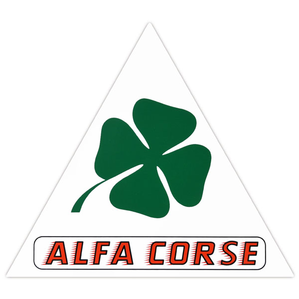 Alfa Corse Sticker (Triangle/L)