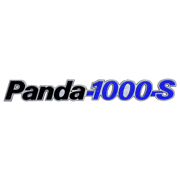 FIAT Panda 1000S Logo Emblem