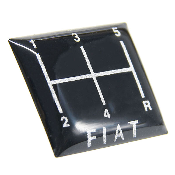 FIAT5speed 3D Sticker