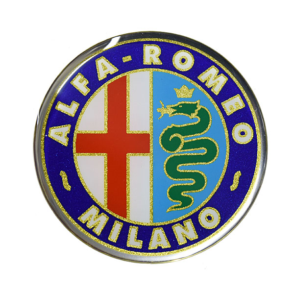 Alfa Romeo Milano 3Dエンブレムステッカー/48mm