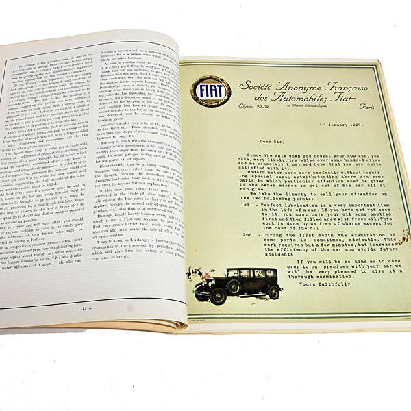 FIAT Publicitas ��3�� 1926ǯ��ץ�����
