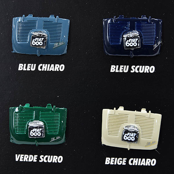 FIAT 600 Engine Hood Color Sample 1955-56 by BRUMM