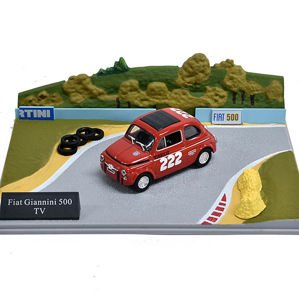 1/43 FIAT500 Story Collection No.22 Giannini 500TV �ߥ˥��奢��ǥ�