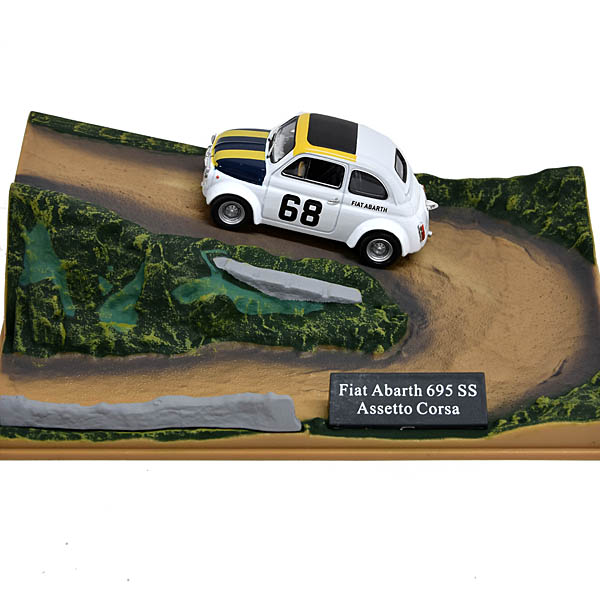 1/43 FIAT500 Story Collection No.28 FIAT Abarth 695SS Assetto Corsa Miniature Model