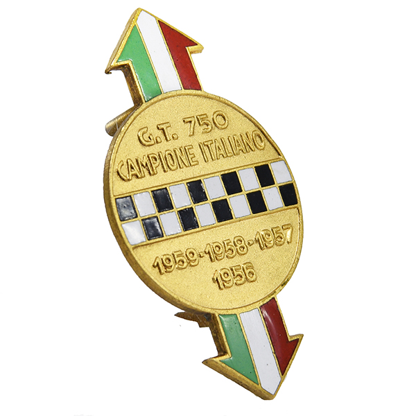 ABARTH 750 CAMPIONE ITALIANO Emblem(Cloisonne) 