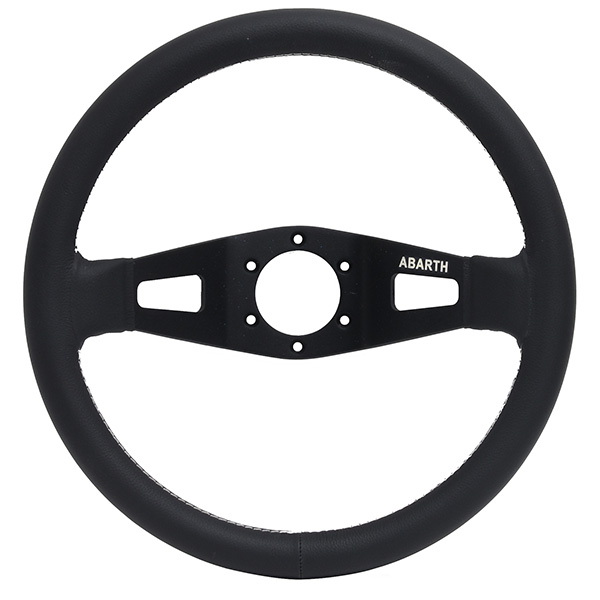 ABARTH Leather Steering Wheel (Deep Cone)